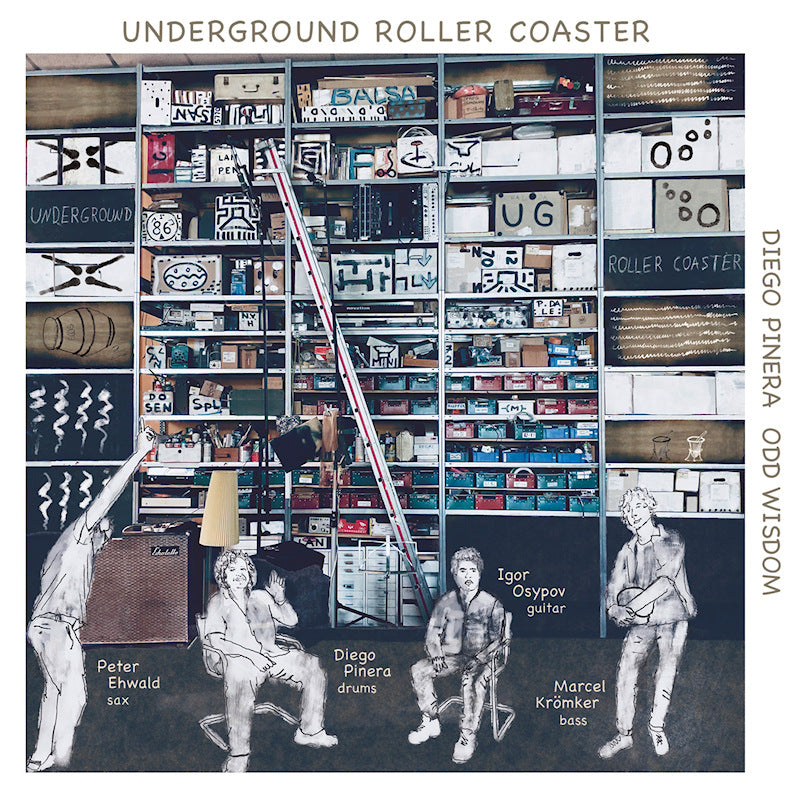 Diego / Odd Wisdom Pinera - Underground roller coaster (CD)