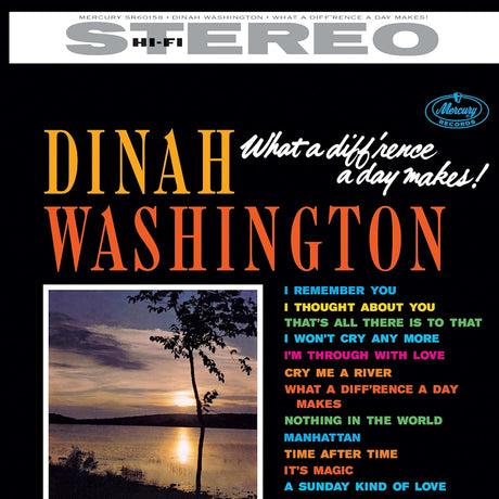 Dinah Washington - What a diff'rence a day makes! (LP) - Velvet Music