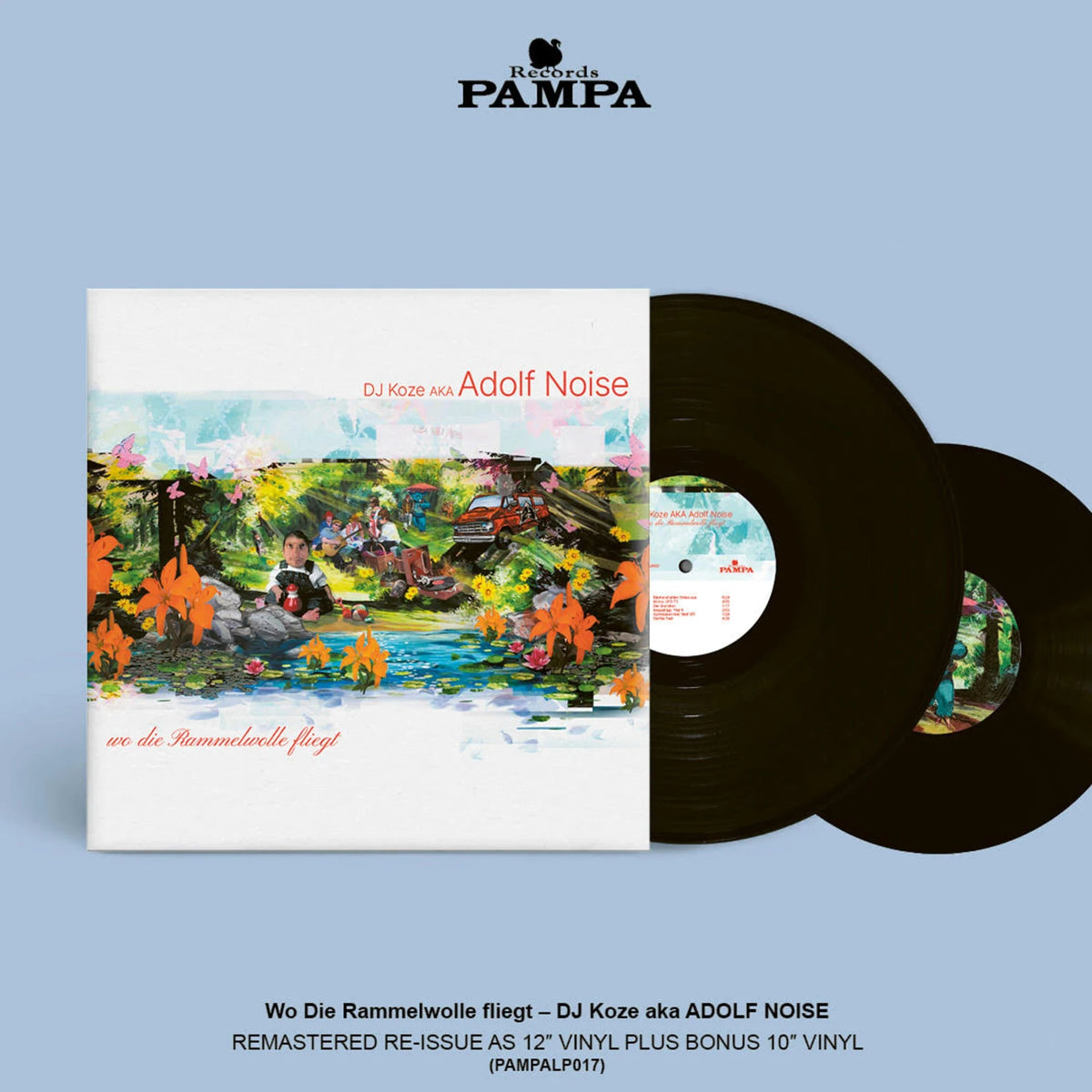 Dj Koze Aka Adolf Noise - Wo die rammelwolle fliegt (LP)