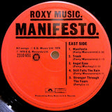 Roxy Music - Manifesto (tweedehands LP) - Velvet Music