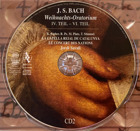 Johann Sebastian Bach, Jordi Savall, Le Concert Des nations, La Capella Reial De Catalunya, Katja Stuber, Raffaele Pe, Martin Platz, Thomas Stimmel - Weihnachts-Oratorium/Oratorio de Noël/Christmas Oratorio (CD)