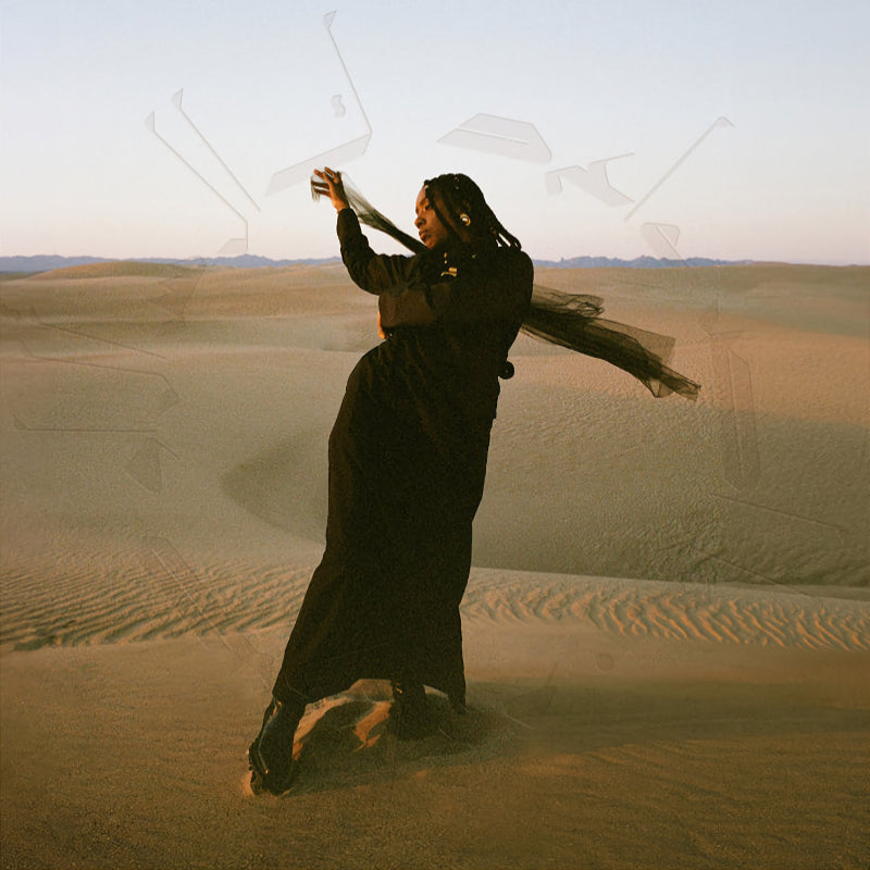 Dua Saleh - Of earth & wires (blue sapphire) (LP) - Velvet Music