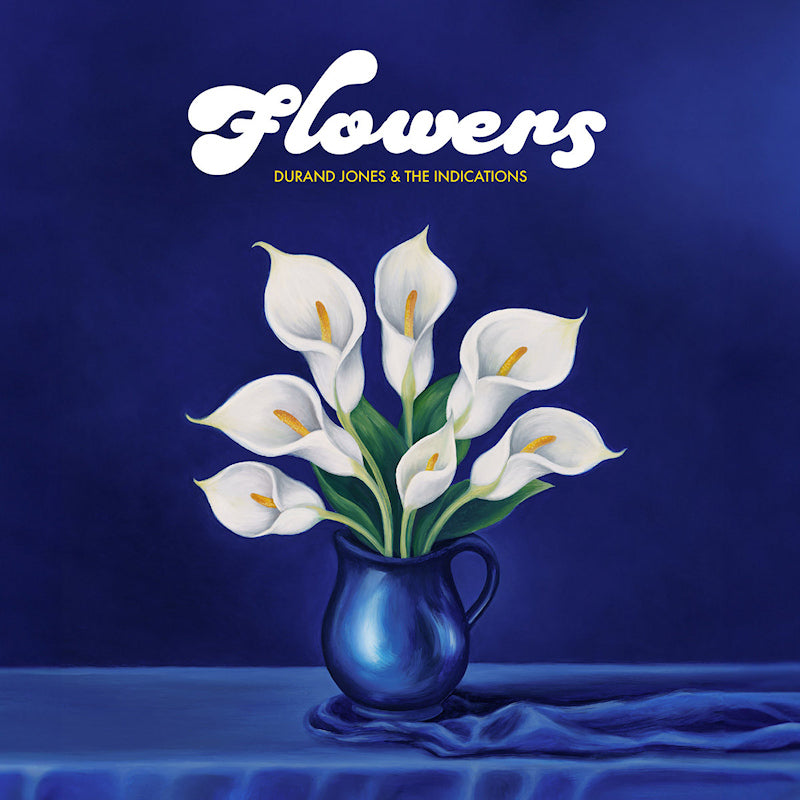 Durand Jones & The Indications - Flowers (blue iceberg splash) (LP) - Velvet Music