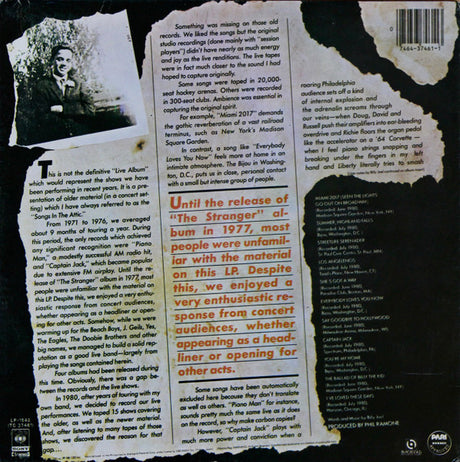 Billy Joel - Songs In The Attic (tweedehands LP) - Velvet Music