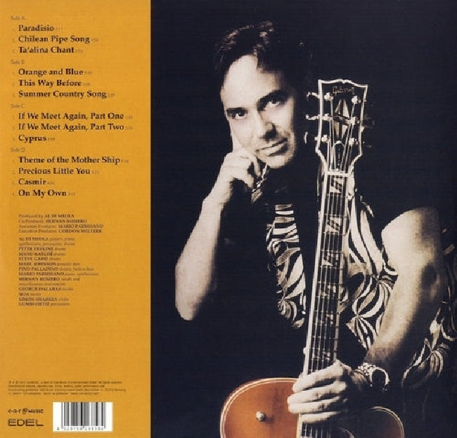 Al Di Meola - Orange and blue (LP) - Velvet Music