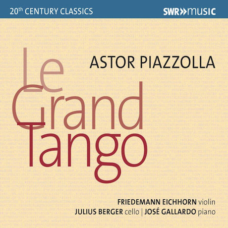 A. Piazzolla - Le grand tango (CD) - Velvet Music