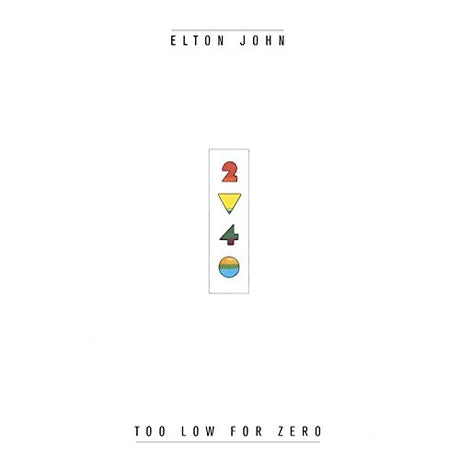 Elton John - Too low for zero (LP) - Velvet Music