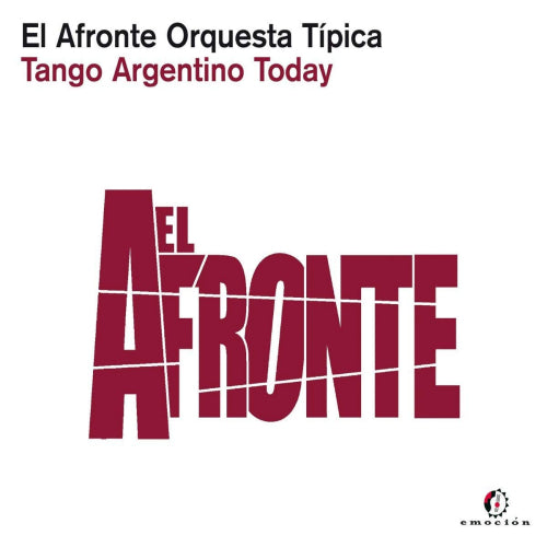 El Afronte Orquesta Tipica - Tango argentino today (CD) - Velvet Music