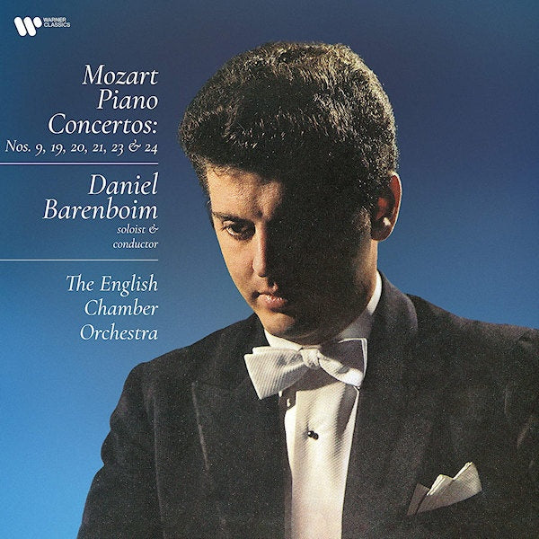 Daniel Barenboim - Mozart piano concertos nos. 9, 19, 20, 23 & 24 (LP) - Velvet Music