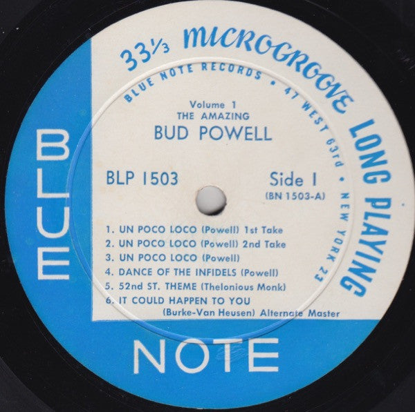 Bud Powell - The Amazing Bud Powell (Volume 1) (LP d'occasion)