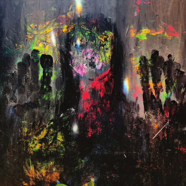 Earthball - Outside over there (red and black splatter) (LP) - Velvet Music