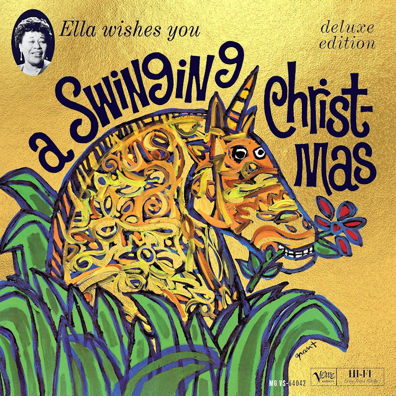 Ella Fitzgerald - Ella Wishes You A Swinging Christmas (LP) - Velvet Music