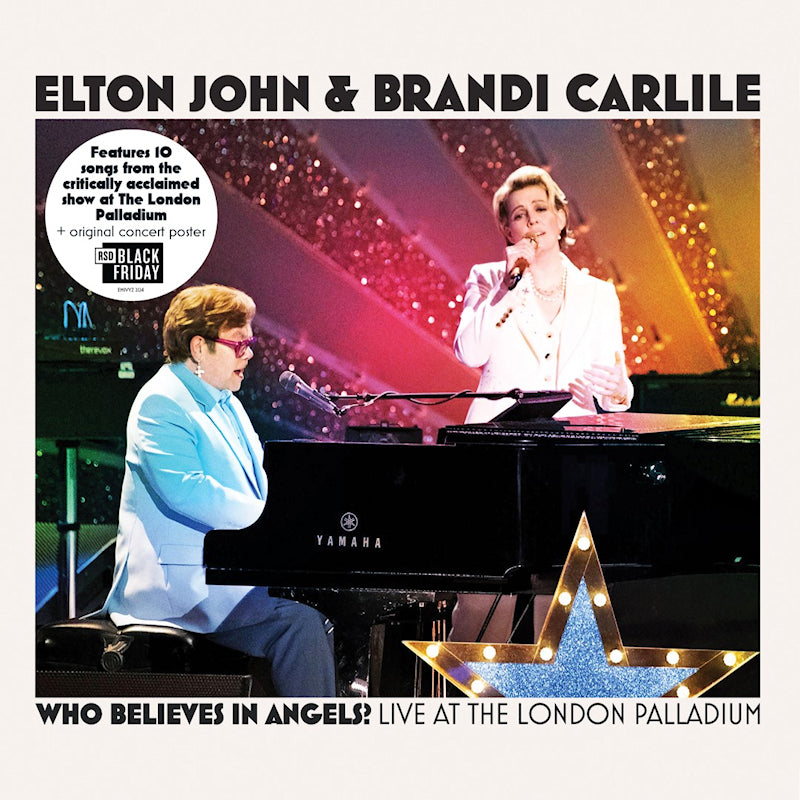 Elton John &amp; Brandi Carlile - Who believes in angels? (LP)
