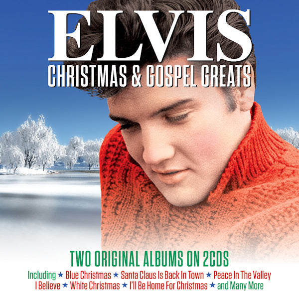 Elvis Presley - Christmas & gospel greats (CD) - Velvet Music