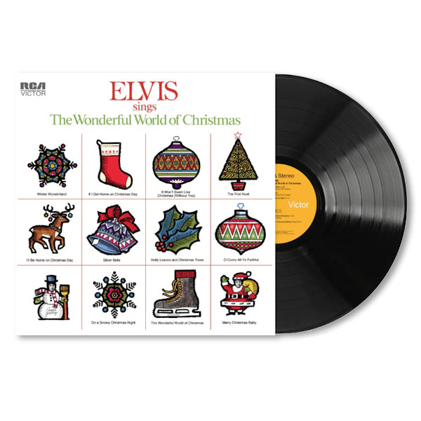 Elvis Presley - Elvis sings the wonderful world of christmas (33 tours)