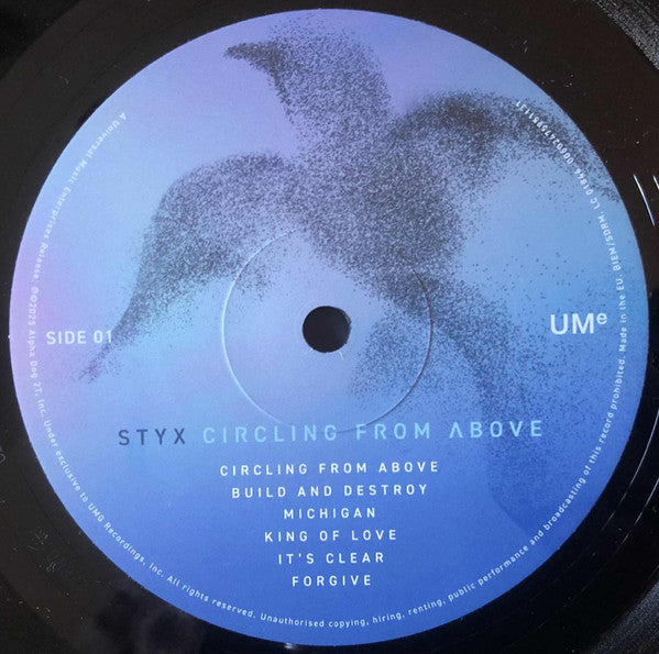 Styx - Circling From Above (LP) - Velvet Music