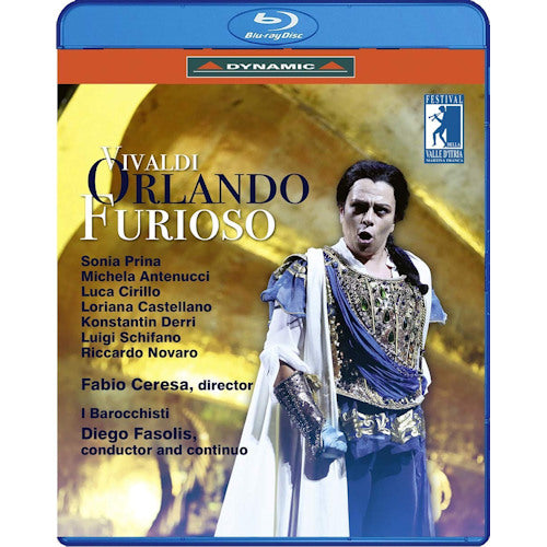 I Barocchisti / Diego Fasolis - Sonia Prina - Lucia Cirillo - Konstantin Derri - Luigi Schifano - Orlando furioso (Blu Ray disc music)