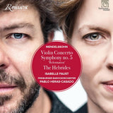 F. Mendelssohn-bartholdy - Violin concerto/symphony no.5 (CD) - Velvet Music