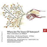 Milan Pala /diechje Minne - In flanders' fields 96: where are the snows of yesterye (CD) - Velvet Music