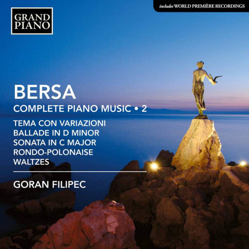B. Bersa - Complete piano music 2 (CD) - Velvet Music