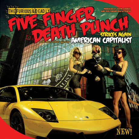 Five Finger Death Punch - American capitalist (CD) - Velvet Music
