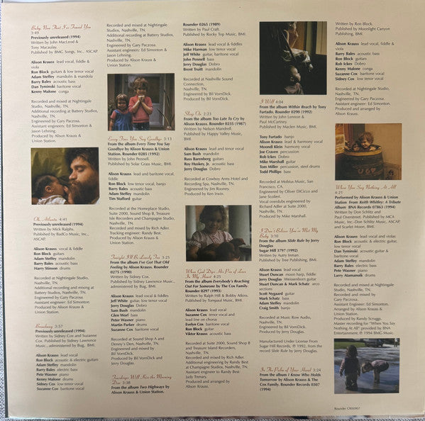 Alison Krauss - Now That I’ve Found You - A Collection  (LP) - Velvet Music