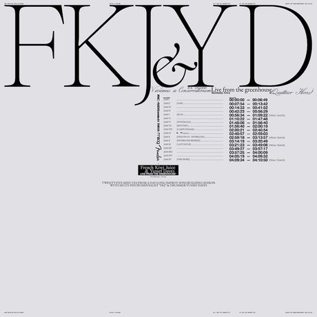 Fkj & Yussef Dayes - Live from the greenhouse (LP) - Velvet Music