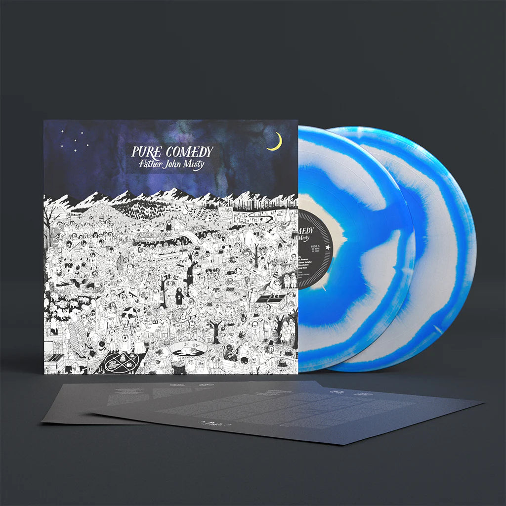 Father John Misty - Pure comedy (blue & white corona) (LP) - Velvet Music