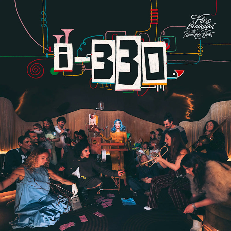 Flore Benguigui & The Sensible Notes - I-330 - CLEAR BLUE & INDIE ONLY (LP) - Velvet Music
