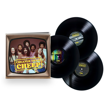 Frank Zappa - Cheaper Than Cheep (3LP 180g) (LP) - Velvet Music