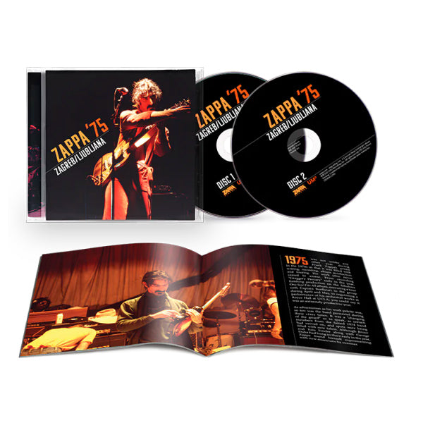 Frank Zappa - Zappa '75: zagreb / ljubljana (CD) - Velvet Music