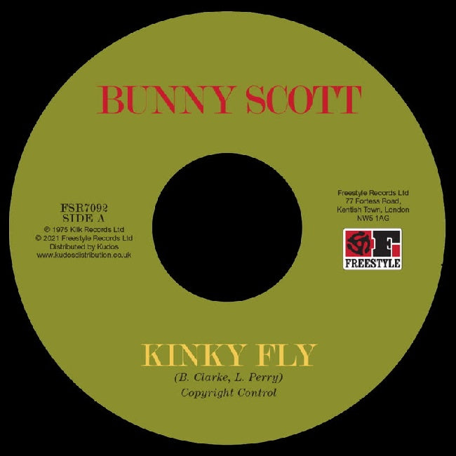 Bunny Scott - Kinky fly / sweet loving love (12-inch maxi-single) - Velvet Music