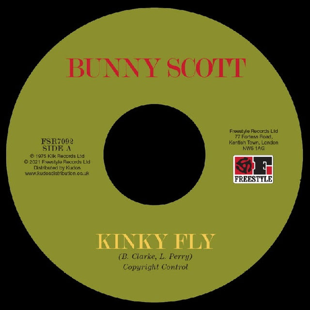Bunny Scott - Kinky fly / sweet loving love (12-inch maxi-single) - Velvet Music