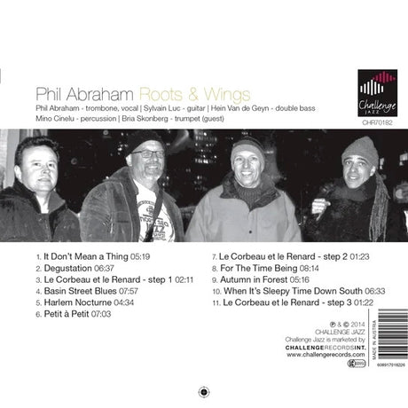 Phil Abraham, Sylvain Luc, Hein Van de Geyn, Mino Cinelu - Roots & Wings (tweedehands CD) - Velvet Music