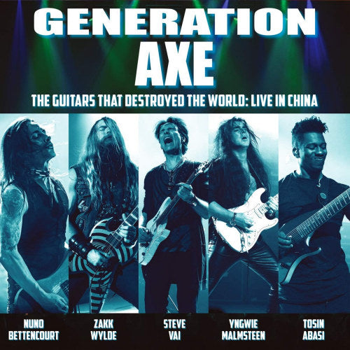 Vai - Generation axe: guitars that destroyed the world: live in china (CD) - Velvet Music