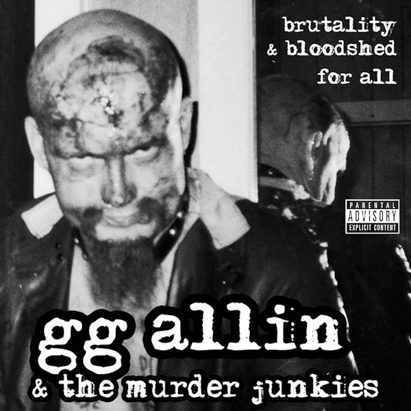 GG Allin & The Murder Junkies - Brutality & bloodshed for all (LP)