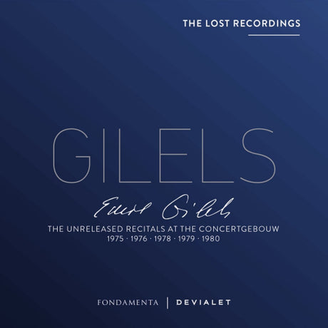 Emil Gilels - Récitals inédits au Concertgebouw 1975-1980 (CD)