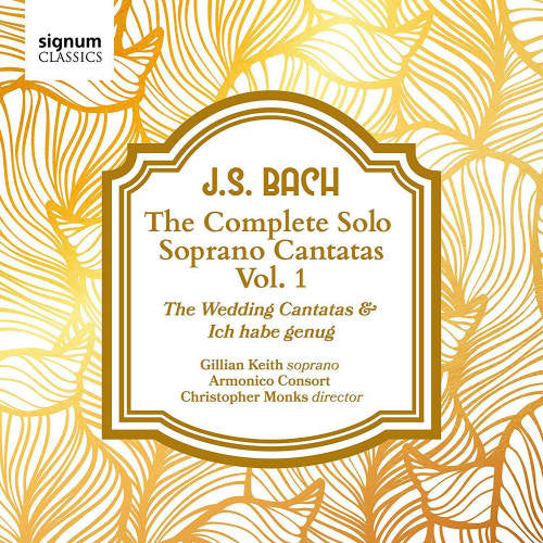Johann Sebastian Bach - Solo soprano cantatas vol.1: the wedding cantatas (CD) - Velvet Music