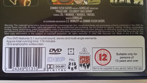 Gorillaz - Phase One: Celebrity Take Down (tweedehands DVD) - Velvet Music