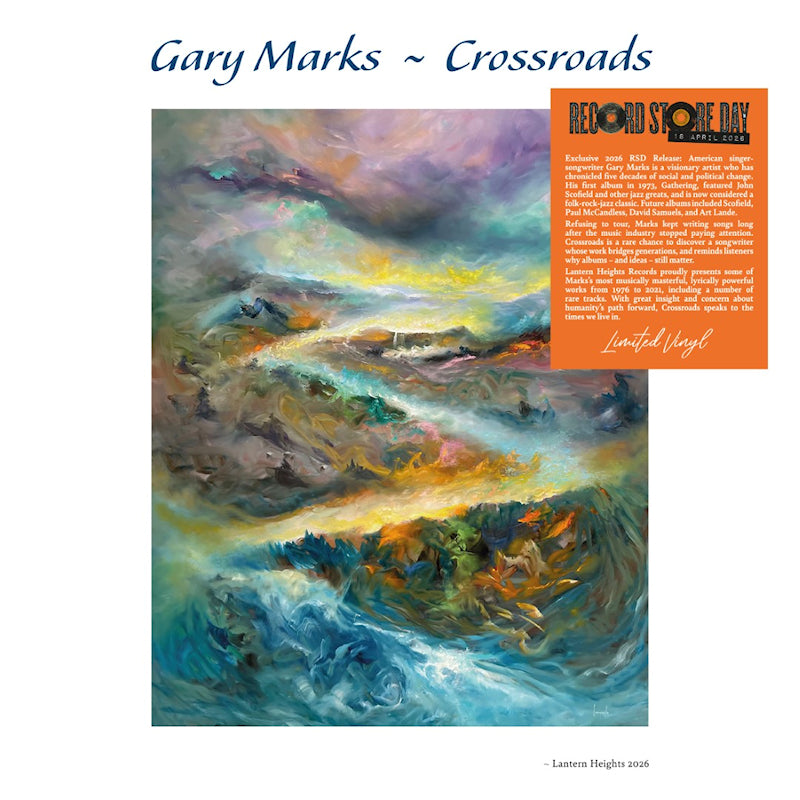 Gary Marks - Crossroads (LP) - Velvet Music