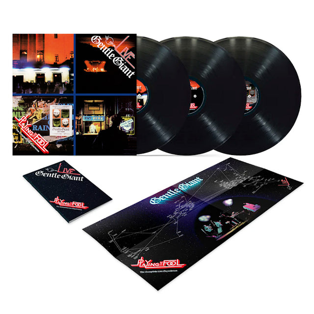 Gentle Giant - Playing the fool - the complete live experience (LP) - Velvet Music