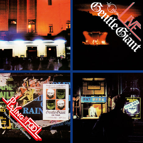 Gentle Giant - Playing the fool - the complete live experience (LP) - Velvet Music