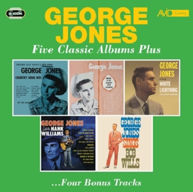 George Jones - Five classic albums plus (CD)