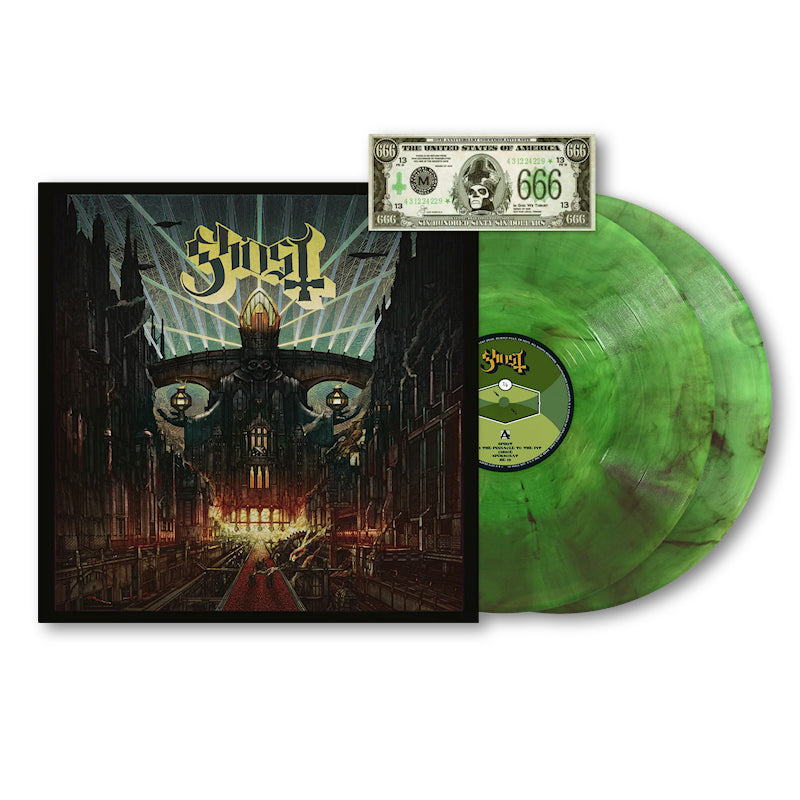 Ghost - Meliora (Deluxe) (Green Smoke Vinyl LP) - Velvet Music
