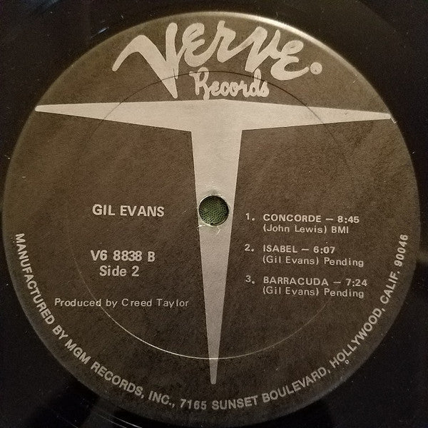 Gil Evans And His Orchestra, Kenny Burrell & Phil Woods - Previously Unreleased Recordings (tweedehands LP) - Velvet Music