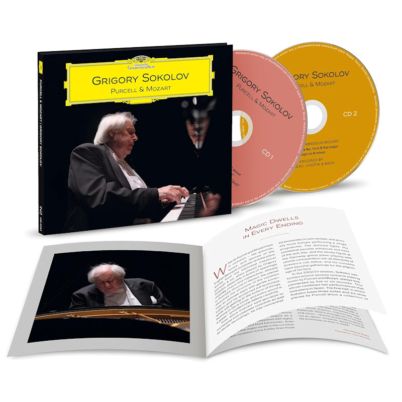 Grigory Sokolov - Purcell & mozart (CD) - Velvet Music