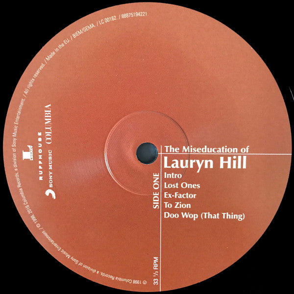 Lauryn Hill - The Miseducation Of Lauryn Hill (tweedehands LP) - Velvet Music