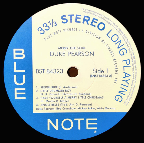 Duke Pearson - Merry Ole Soul (LP) - Velvet Music