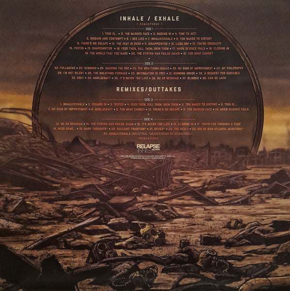 Nasum - Inhaled / Exhaled / Revived (LP) - Velvet Music