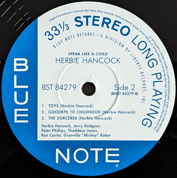 Herbie Hancock - Speak Like A Child (LP)